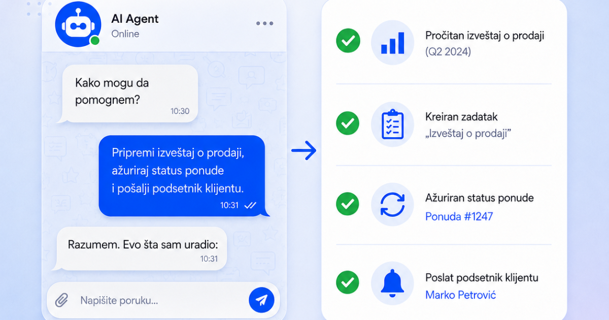 AI agenti nisu samo chatbotovi